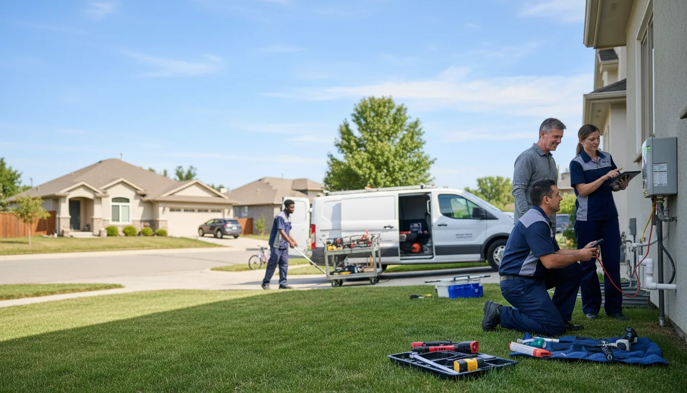 Tankless water heater service in Florence, KY